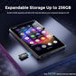 128GB MP3 Player with Bluetooth and WiFi，Music Video Player with Spotify Pandora,Amazon Music, 5" Touch Screen Android MP4 MP3 Player for Kids with Audible, YouTube, Spotify Kids,up to 256GB(Black)