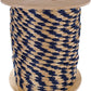 Rope and Cord Solid Braid Multifilament Polypropylene Rope- 5/8 Inch- Over 20 Colors