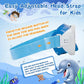 Kids Swim Goggles with Nose Cover, Anti-Leak Swim Mask with Elastic Fabric Strap, UV Protection Swimming Goggles for Kids