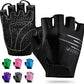 Cycling Gloves Bike Gloves for Men/Women Half Finger Biking Gloves Exercise Workout Gloves Suitable for Outdoor Sports, Gym, Weight Lifting, Rowing and Motorcycle