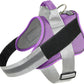 Bolux Dog Harness, No-Pull Reflective Dog Vest, Breathable Adjustable Pet Harness with Handle for Outdoor Walking - No More Pulling, Tugging or Choking (Lavender, Small (Pack of 1))