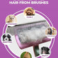 Dog Brush for Shedding Grooming,6 Pack Long-Pin Brush Set for Long Haired Dog Cat Goldendoodles Poodles Doodles Purple