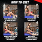 3 Bar Leg Stretcher for Splits and Adductor Stretch to Over 180°, Split Machine for Flexibility with 6 Regulations - Legs Spreader, Groin Stretcher, Ballet, with Padded Grips and Strap