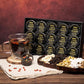 Ginseng Polygonatum Eucommia Male Flower Tea, 16 Ingredients Organic Natural Formula Kidney Tea, 500g/Box Ginseng Six Treasure Aid Root Kidney Men's Herbal Tea (30 cans/1Box)