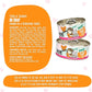 Weruva B.F.F. Play - Best Feline Friend Paté Lovers, Aw Yeah!, Tuna & Salmon Oh Snap! with Tuna & Salmon, 5.5oz Can (Pack of 8)