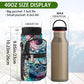 icolor Water Bottle Carrier Bag with Strap 25/32/40 oz Crossbody Bottle Holder with Phone Pocket Sling Sleeve Insulated Neoprene Water Bottle Pouch for Walking Travelling