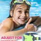 Kids Swim Goggles,Swimming Goggles for Kids 6-14, Anti-Fog UV Protection Pool Glasses for Boys Girls