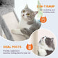Allewie 81 Inches Tall Cat Tree/Multi-Level Large Climbing Tree House and Towers for Big Feline/Condo and Hammock/Scratching Post/Wide Base/Grey
