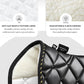 Harrison Howard Dressage Saddle Pad High-Performance Leather Saddle Pad for Horse Riding with Excellent Shock Absorption