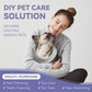 Dog Grooming Hammock Harness for Dogs & Cats with Pet Nail Clipper Trimmer - Cat Hanger Sling for Trimming Clipping Nails- Dog Hammock Restraint Bag for Small Medium Large pet （ Purple L）