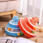 Vealind Cat Toy Roller 4-Level Turntable Cat Toys Balls with Colorful Pom Pom Balls Interactive Fun Mental Physical Exercise Puzzle Kitten Toys (Orange)