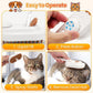 Cat Steam Brush for Shedding, 4-in-1 Rechargeable Steam Pet Brush for Cats & Dogs, Anti-Static, Gentle Fur Removal & Combing, Ideal for Short & Long Hair Pets, Easy to Use