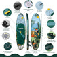 Inflatable Paddle Board for Adults with Accessories Included, Oar, Fins, Pump. Stand Up Paddleboard Great Stability and Resistance. 10’ x 33" x 5.9", Maximum Load 286 lb