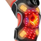 Upgraded 2.0 Red Light Therapy Knee Brace - Knee Massager with 4 Vibration Areas,Wireless Controller,FSA HSA Eligible Near Infrared Red Light Therapy Heated Device for Knee Elbow Shoulder Pain