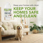Pet Stain and Odor Remover - Enzyme Cleaner, Pet Urine Odor Eliminator Refill - Floor & Carpet Cleaner, Pet Deodorizers For Home, Fabric Freshener W/Fresh, Clean Scent, 1 Gallon