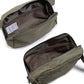 ODODOS Unisex Mini Belt Bag with Adjustable Strap Small Fanny Pack for Workout Running Traveling Hiking, Dark Umber