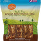 Canine Naturals Peanut Butter Chew - 100% Rawhide Free Dog Treats - Made with Real Peanut Butter - All-Natural and Easily Digestible - 5 Pack of 7 Inch Large Rolls for Dogs 50-75lb