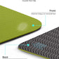 Heathyoga Eco Friendly Non Slip Yoga Mat, Body Alignment System, SGS Certified TPE Material - Textured Non Slip Surface and Optimal Cushioning,72"x 26" Thickness 1/4"