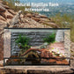 WDEFUN Natural Driftwood for Aquarium Decor, 2-Piece 10''-14'' Large Driftwood for Decorations on Fish Tank, Reptiles Bearded Dragon Accessories or Air Plants