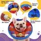 Crazy Felix Soft Donut Cone for Dogs to Stop Licking, Rottweiler Recovery Collar After Surgery Inflatable Cone Alternative for Small Medium Large Dogs, Elizabethan Collar with Boxer Pattern