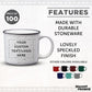 DISCOUNT PROMOS Custom Ceramic Campfire Coffee Mugs 13 oz. Set of 100, Personalized Bulk Pack - Perfect for Tea, Espresso, Cappuccino, Hot Cocoa - White