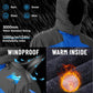 TACVASEN Winter Jacket Men's Water-Resistant Fleece Jacket Snow Ski Jacket Military Tactical Jacket Coat Parka Hood Raincoat