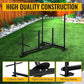 Weighted Training Pull Sled Fit for 1-2 Inch Plates, Sled Workout Equipment, Sport Power Sled for Athletic Exercise and Speed Improvement,300LB