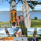 BM Paddle Board Inflatable Stand Up Paddle Board, SUP Paddleboard for Adult, Premium Accessories | Non-Slip EVA Deck & Foam Handles, Camera Mount, Double Action Pump, 85L Travel Backpack