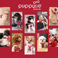 Puppytie No Pull Small Dog Harness with Multifunction Dog Leash,Lightweight Soft Adjustable No Choke Escape Proof Pet Harness Vest Pet Harness Vest,red-Camellia,S