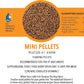 MICROBE-LIFT MLLMPSM Mini Floating Fish Food Pellets for Ponds, Water Gardens, and Fountains, for Small Live Goldfish and Koi, 17 Pounds