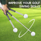 Retractable Golf Swing Training Aid - Golf Swing Trainer, Portable Grip Trainer for Indoor & Outdoor Practice, Improving Strength