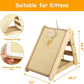 Cat Sisal Scratching Ramp Cats Scratching Post Kitten Scratcher Ramp Sisal Scratcher Posts for Indoor with Cat Teaser