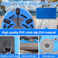 SAYOK Large Inflatable Sled Water Floating Mat Jet Ski Sled Board for Professional Emergency Rescue, Big Wave Surfing