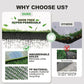 Dog Grass Pad with Tray Extra Large 45”×34” Ultra-Absorbent Artificial Grass Pad for Dogs Potty Grass Hemmed Edge for Indoor Potty Training, Reusable Dogs Pee Pads, Dog Litter Box Balcony