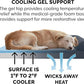 Furhaven Cooling Gel Dog Bed for Large/Medium Dogs w/ Removable Bolsters & Washable Cover, For Dogs Up to 55 lbs - Quilted Sofa - Iron Gray, Large