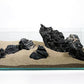 LANDEN Dark SEIRYU Stones Natural Rocks (3~11 inches,11pcs) x2 40Lx 2 Cases Total 80L 37lbs for Aquarium, Paludarium, Terrariums, Landscaping Rocks, Decorative Aquarium Rocks