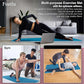 Extra Thick Exercise Yoga Mat with Strap - 2/5 Inch (10MM), Non-Slip Workout Mat for Yoga, Pilates, and Floor Exercises