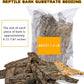 BNOSDM Reptile Terrarium Bark Substrate Bedding Tortoise Natural Cork Bark Reptile Climbing Mat Habitat Decor for Lizard Snake Spiders Hermit Crabs Tarantula Geckos Bearded Dragons (1.4 LB)