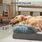 FURTIME Orthopedic Dog Bed for Extra Large Dogs - XL Waterproof Dog Sofa Bed, Ultra Comfy Supportive Foam Pet Bed with Removable Washable Cover, Jumbo Dog Bed with Nonskid Bottom