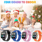 Goodatech Kids Smart Watch for Boys Girls, 1.54'' Smartwatch with 26 Puzzle Games,HD Camera,Video Music Player,Pedometer,Flashlight,Audio Book etc., Aluminum Case and Sport Band (Pink)