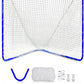 Velocity - Lacrosse Goal - Portable Steel Frame with Black Net, Perfect for Youth and Adult Training, Backyard Design