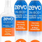 Zevo On-Body Tick & Mosquito Repellent Spray - 8-Hour Insect & Bug Spray - Odorless, Non-Sticky Formula for The Whole Family (1 Pump Bottle & 2 Aerosol Bottles)