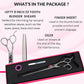 Kenchii Love Left Handed Dog Grooming Scissors, 22 Tooth Blender Shears, Dog Scissors for Grooming, Professional Pet Grooming Scissors, Ergonomic & Comfortable