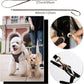 Puppytie No Pull XXS Puppy Harness with Multifunction Dog Leash,Soft Adjustable No Choke Escape Proof Pet Harness Vest,Black,XXS