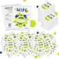 Tondiamo 200 Pcs Feminine Wet Wipes for Women Individually Wrapped Flushable Wipes Travel Size Soothing Personal Wipe Cleansing Natural Ingredients for Feminine Daily Use(Peppermint)