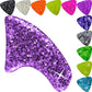 zetpo Cat Nail Caps | Cat Claw Covers | with Adhesives and Applicators (S, 12x Colors/Luna | 120 pcs)
