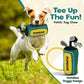 Golf Dog Toy – Birthday Dog Toy, Funny Plush Squeaky Puppy Gift with Rope & Crinkle, Golf Bag Gift