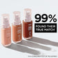 L’Oréal Paris True Match Super-Blendable Foundation, Medium Coverage Liquid Foundation Makeup with SPF 17, W10, Deep, 1 Fl Oz (Pack of 2)