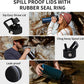 Insulated Water Bottle 64oz,Triple Wall Vacuum Stainless Steel(Dishwasher Safe),Leak Proof & Non-BPA,Flask Jug with Paracord Handle & Straw Spout Lids Sports