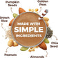 Orgain Organic Simple Vegan Protein Powder, Chocolate - 20g Plant Based Protein, Made with less Ingredients, No Artificial Sweeteners, Gluten Free, No Dairy or Lactose, 1.25 lb (Packaging May Vary)